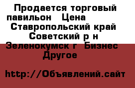 Продается торговый павильон › Цена ­ 30 000 - Ставропольский край, Советский р-н, Зеленокумск г. Бизнес » Другое   